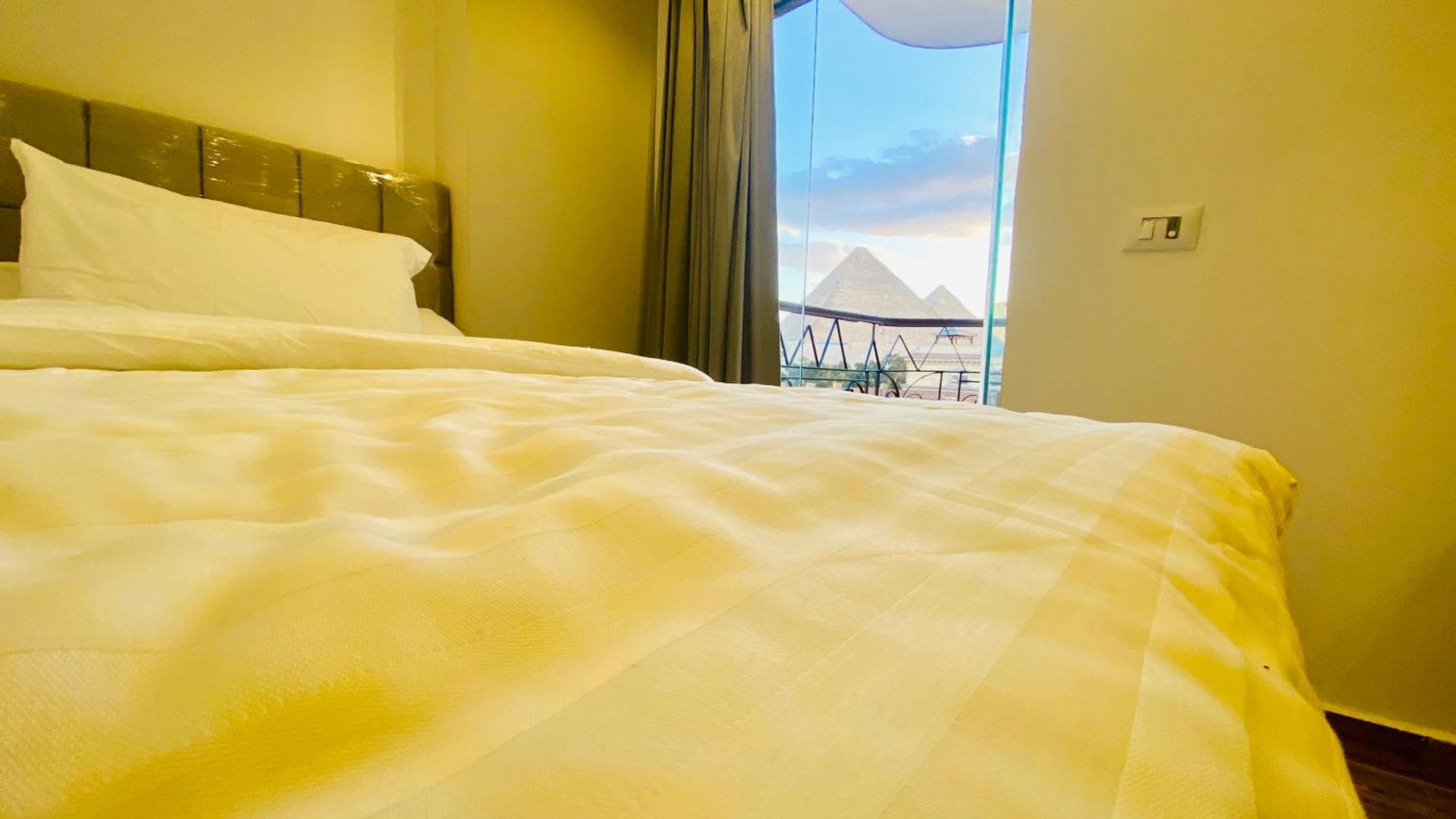 Hotel Oh Pyramids View Kafret el-Gabal Exterior foto